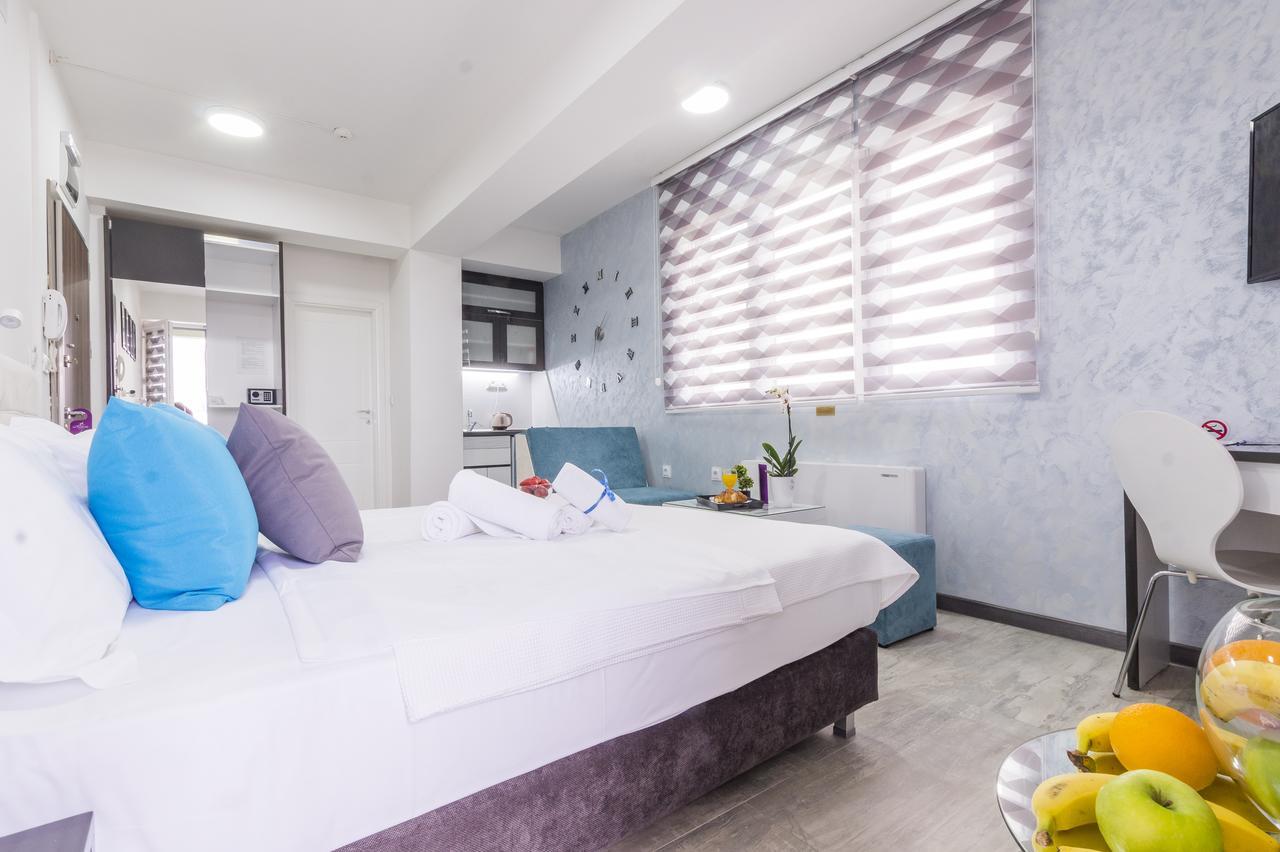 Astera Apart Hotel Szkopje Kültér fotó