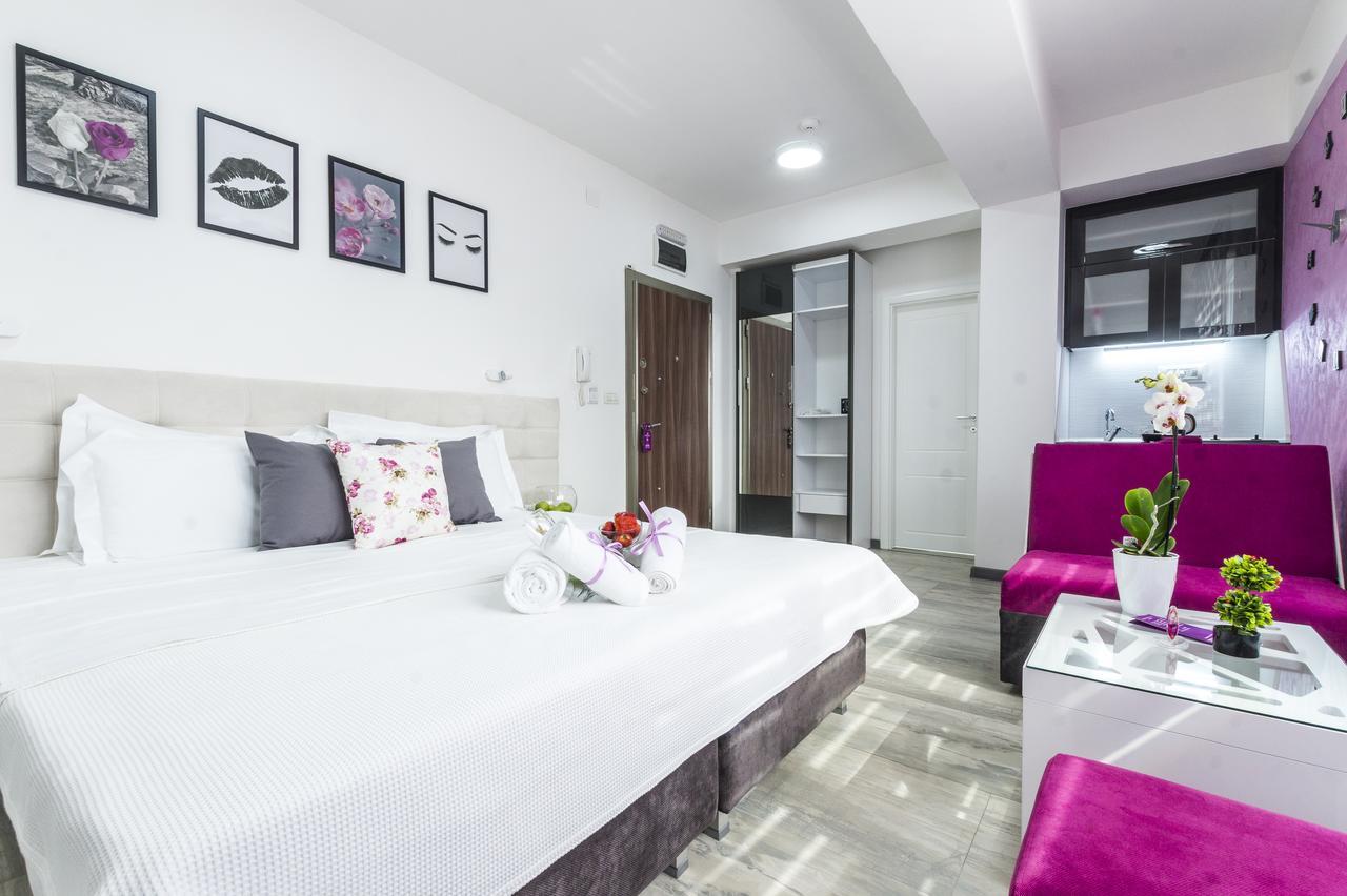 Astera Apart Hotel Szkopje Kültér fotó