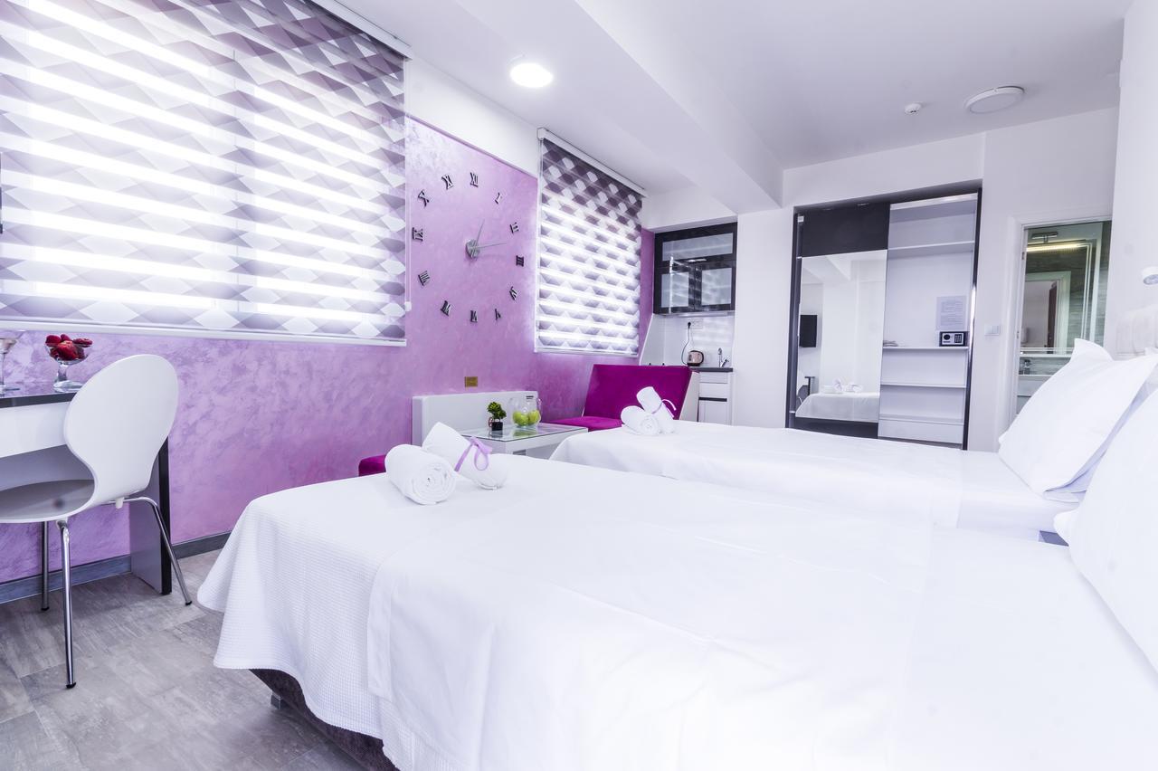 Astera Apart Hotel Szkopje Kültér fotó